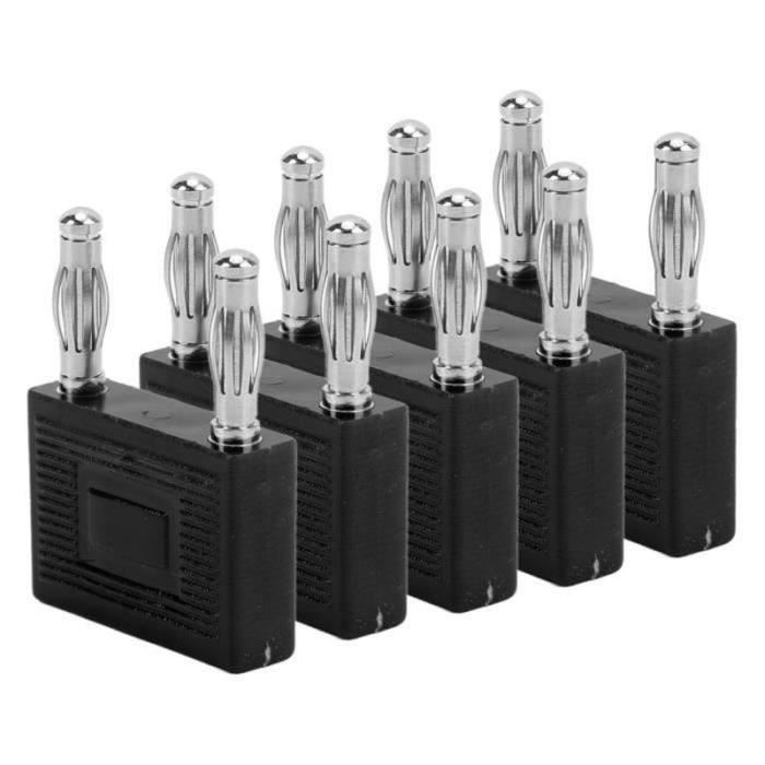 Fiche Banane à Angle Droit De 90 Degrés,4mm,8 Pièces,Type L,pour