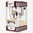 Machine à popcorn - HKOENIG - Design retro - Capacité 50g - Lumière intérieure-2