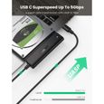 UGREEN Adaptateur USB C vers SATA Super Speed 5Gbps pour 2,5 Pouces HDD SSD Drives, Supporte UASP-2