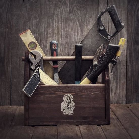 Autocollant Rétro Old School - Style Rockabilly Bobber, Pour Voiture, Moto, Etc.