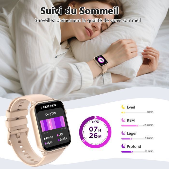 Montre Connectée Femme Appel SmartWatch de Fitness Blackview - Main Image
