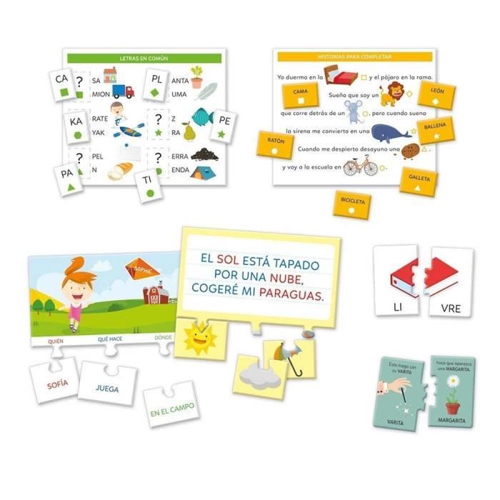 Jeu éducatif - CLEMENTONI - J'apprends à lire - Multicolore - 5 ans et ...