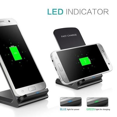 Chargeur Sans Fil Qi 20W Avec Port USB-C QC3.0 - Compatible IPhone 12-16, Samsung Galaxy, AirPods