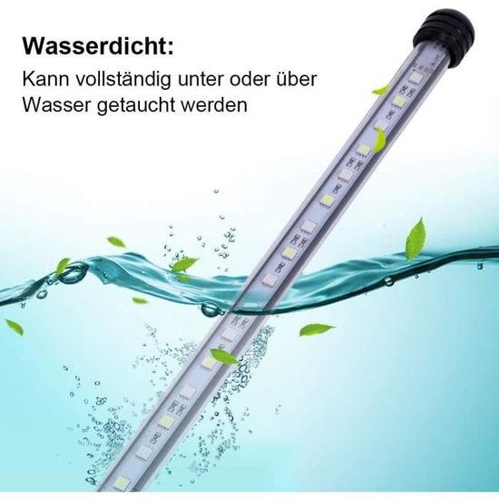 Eclairage Aquarium LED Expédié d'Allemagne étanche à l'eau LED Poisson Dragon Lumière D'éclairage 