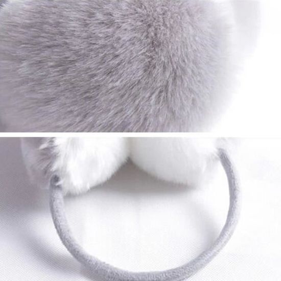 Cache Oreille Cache Oreilles en Peluche pour Femme Pliables