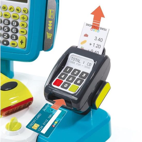 Smoby Grande Caisse Enregistreuse 27 Acs Cdiscount Jeux Jouets