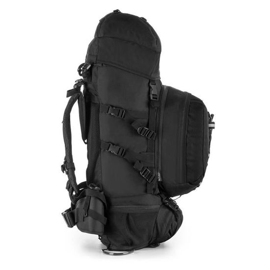 Sac /à dos de randonn/ée et trekking grande contenance de 80L avec Daypack de 10L amovible 40x80x35cm, prot/ège pluie inclus, dos renforc/é Yukatana Almer