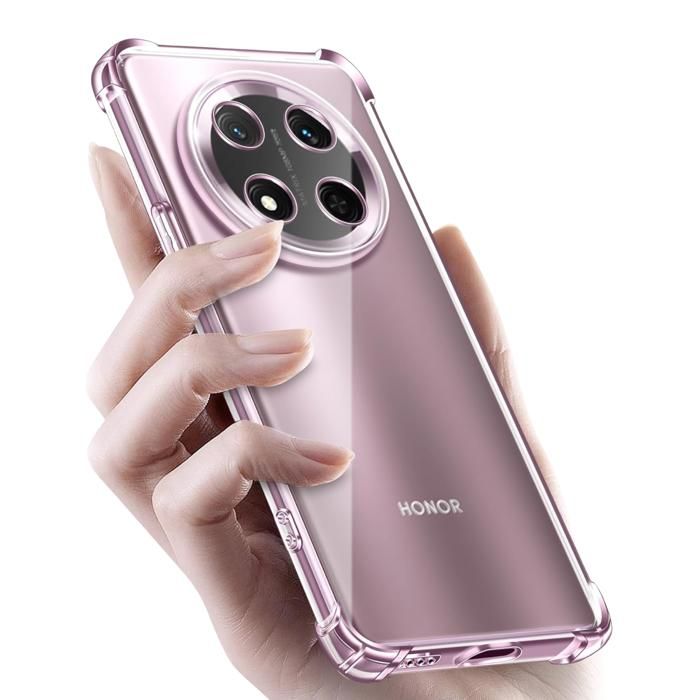 Coque Silicone + Verre Trempé Pour Honor Magic 7 Lite 5G - Fine, Protection Totale - Neuf Sous Blister