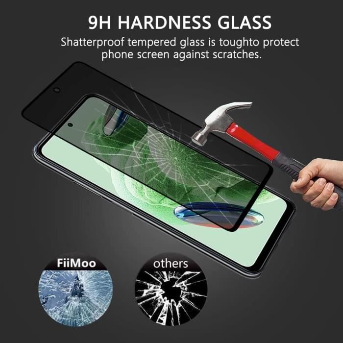 Telephone Portable Redmi Coque TPU Verre Trempé Anti Espion Pour Xiaomi Redmi Note 14 13 12 Protection Compl Te 1099142 - Foto 3