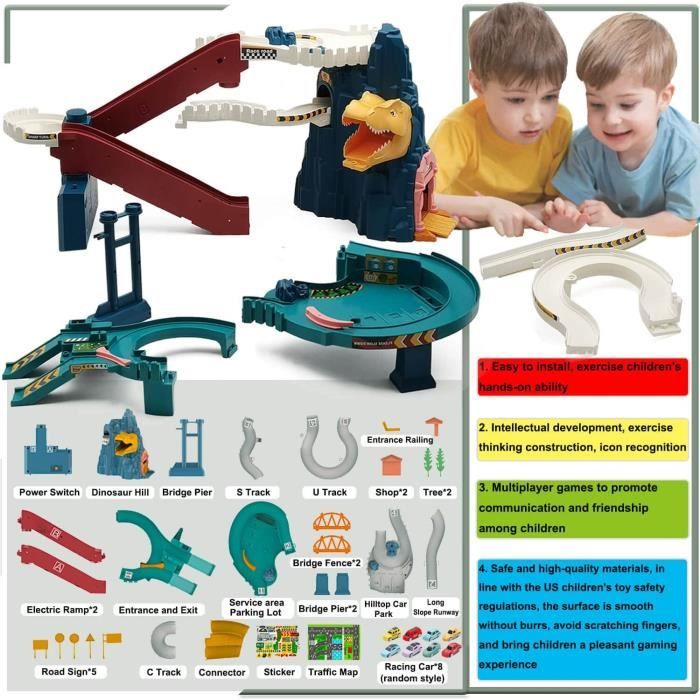 Garage voiture jouet - Dinosaure jouet CrazyDino™ – L'Enfant Malin
