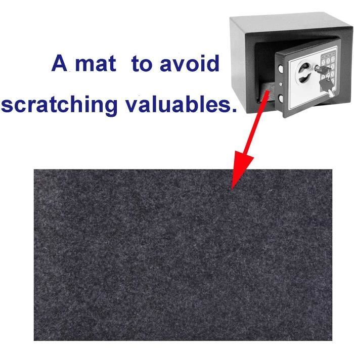 Cassaforte DONAU Tech 4,6 Litri - Manuale, Per Mobili O Parete, Con 2 Chiavi, Nero - Foto 10