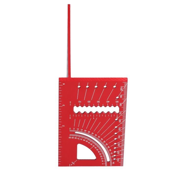 Règle De Mesure Multi-angles 3D, 45 ° Et 90 °, Rapporteur Carré, Outil Règle De Mesure Multi-angles 3D, 45 ° Et 90 °, Rapporteur Carré, Outil