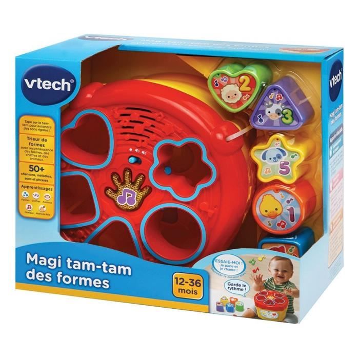 Boite à forme - VTECH BABY - Magi Tam-Tam Des Formes - Musical et éducatif  - Pour bébé à partir de 12 mois - Cdiscount Jeux - Jouets