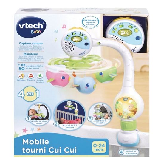Vtech Baby Mobile Tourni Cui Cui Mobile Bebe Cdiscount Puericulture Eveil Bebe