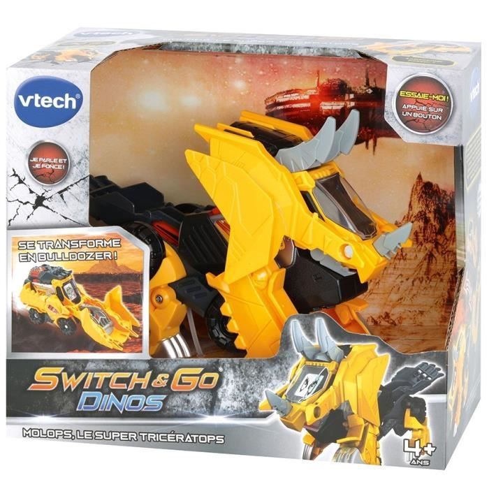 VTECH - Switch & Go Dinos Crash - Zyrex, Le T-Rex - Cdiscount Jeux