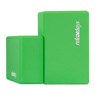 Lot De 10 Briques Yoga Mousse Rigide Anti-Dérapant Noir - Bloc Exercice 8x23x15 Cm