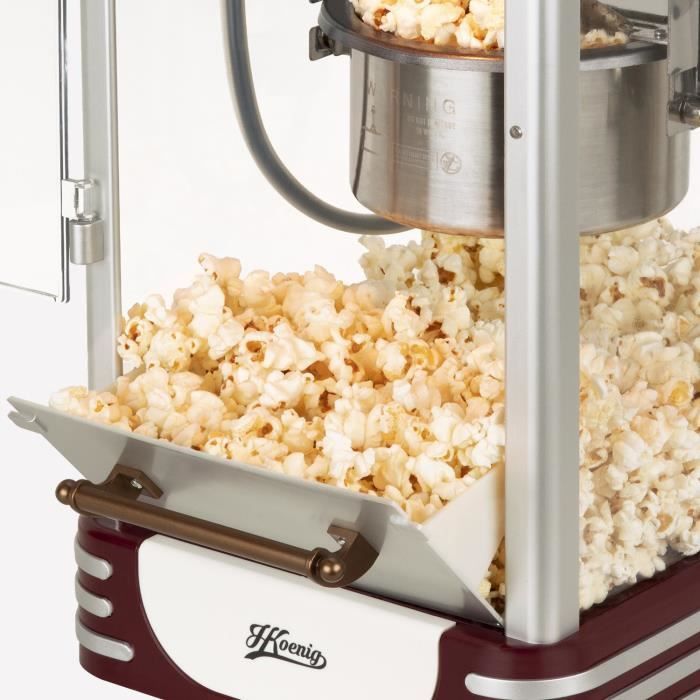 Nostalgia Machine à Popcorn Électrique à Air Chaud, 1,8 L