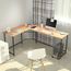 Bureau D Ordinateur De Coin En Forme De L Grand Bureau D Ordinateur De Bureau Xiujy Achat Vente Bureau Bureau D Ordinateur De Coin Cdiscount