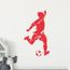 Stickers Muraux Deco Chambre Enfant Sport Football Lavande 500x275 Mm Achat Vente Stickers Cdiscount