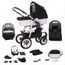poussette roues gonflables