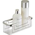 Gedy Seifenschale 'Porte Savon Chrome Felce' – Chromfarben Mit Satiniertem Glas, Wandmontage