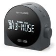 Radio-réveil DAB+ / FM MUSE M-185 CDB - Double alarme - Ecran LCD - Noir-0