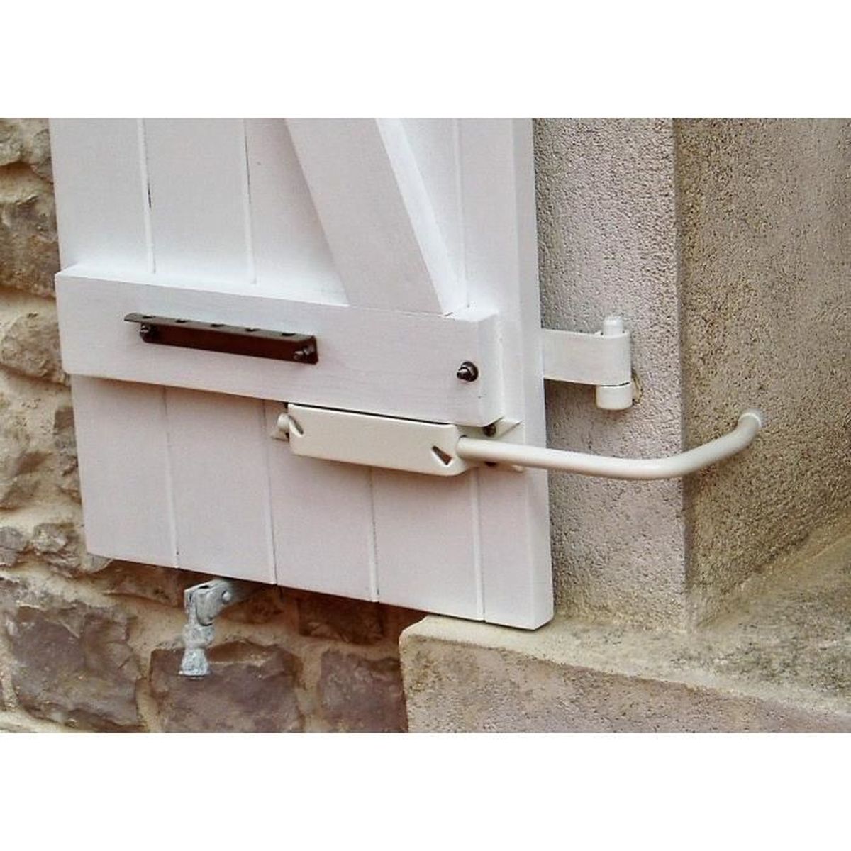 Accessoire Pour Volet Jardinier Massard Arrêt De Volet Tête De Bergère à Sceller Longueur 140 Mm Brut - - M-212141