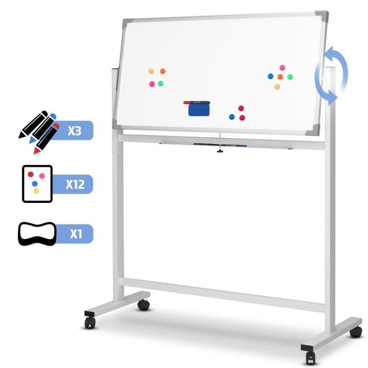 Tableau Blanc Magnetique Magnets Achat Vente Pas Cher