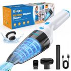 ROLIPO Aspirateur à Main Sans Fil - USB Rechargeable - 100W/9500Pa - jusqu 20 Mins - Voiture,Maison,Poils