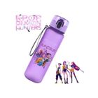 AUREOX Gourde KPOP Demon Hunters HUNTRX – Bouteille Réutilisable 650ml Violette Fan Art Exclusif
