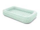 Matelas gonflable enfant 1 place + gonfleur - Intex - Vert - Lit de voyage