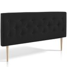 MARCKONFORT TÊTE DE LIT OSLO GRIS ANTHRACITE 140X60 CAPITONNÉE SCANDINAVE