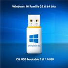 MICROSOFT OEM Windows 10 Famille 32 & 64 bit + clé USB bootable