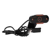 Tbest Caméra vidéo 1080P Caméra d'ordinateur USB2.0 Microphone intégré 1080P Prise en charge de la webcam sans fil en