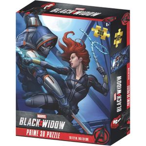 PUZZLE Puzzle lenticulaire Marvel - Black Widow contre Ta