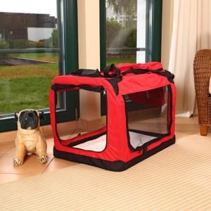 Cage De Transport Pliable Pour Chiens Chats Animaux Cadoca