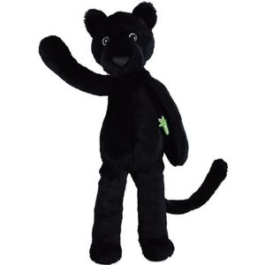 Panthère noire - 75 cm - Jouets en peluche tigre réalistes pour