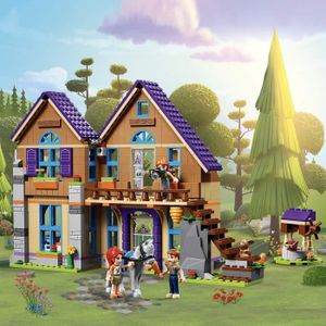 ASSEMBLAGE CONSTRUCTION LEGO Friends - La maison de Mia - 41369 - Jeu de c