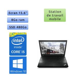 ORDINATEUR PORTABLE Lenovo ThinkPad L540 - Windows 10 - i5 8Go 480Go S