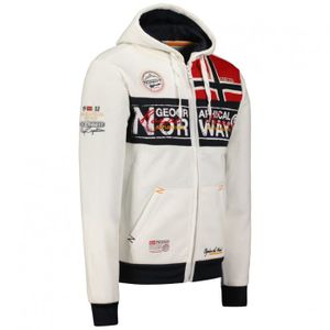SWEATSHIRT GEOGRAPHICAL NORWAY FLYER sweat pour homme Blanc - Homme