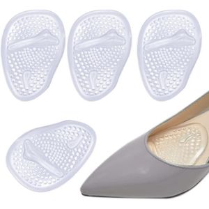 SEMELLE DE CHAUSSURE 3 Paires Demi Semelles Coussinet, Semelles Coussinet Plantaires, Demi Semelle Silicone Avant Pied Pour Les Femmes Porter Les