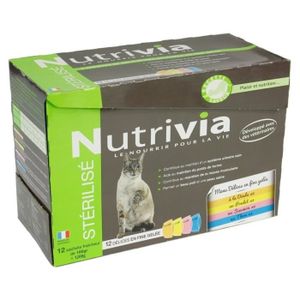 Nutrivet Croquettes Inne Pour Chat Sterilise 6 Kg Cdiscount Animalerie
