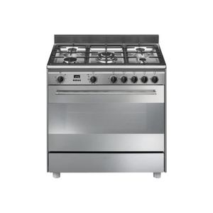 CUISINIÈRE - PIANO Smeg BG91PX9 Cuisinière Grande Largeur