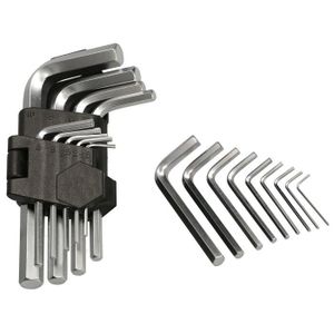 Eklind Tool Jeu de clés hexagonales pliables en pouces, 8 par pliage,  pointe hexagonale, pouces, court - 1 par ST - 20811