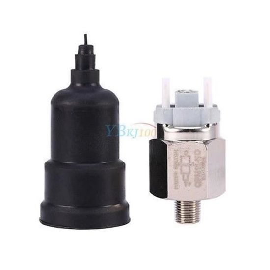 Pressostat Réglable QPM11 NC 1/8" – Pressostat De Sécurité 0,1-1,0 MPa Pour Pression D'Huile, Air – Filetage Externe