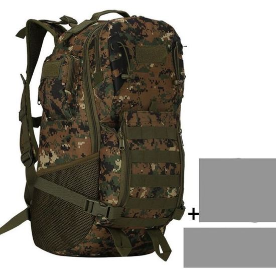 OnedayHI Sac De Sport Tactique De 60 L Avec Compartiment à Chaussures, Sac De Sport Militaire