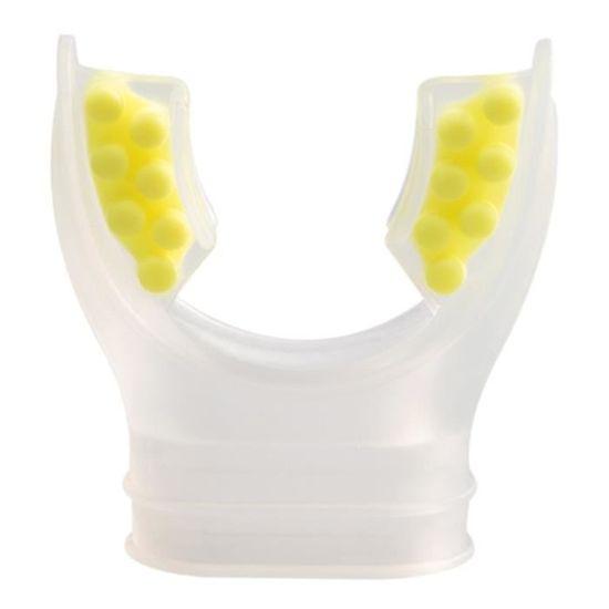 Embout Buccal Silicone Extra Long – Pour Tuba, Confort Et Hygiène, Transparent