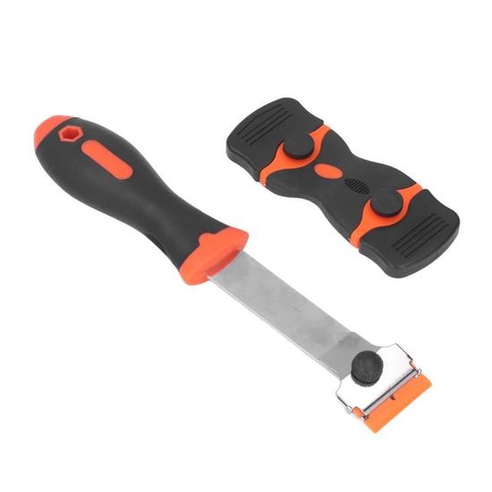 Kit Grattoir à Lame Goldblatt Avec 20 Lames – Grattoir 4 Pouces Pour Sol, Carbone, Robuste