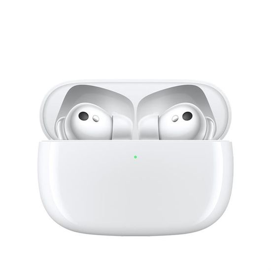 Écouteur Bluetooth sans Fil HONOR Earbuds 3 Pro Blanc Réduction de Bruit Active Ajustable Bluetooth 5.2 Charge sans fil