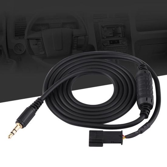 Auxiliaire de voiture dans le câble adaptateur pour iPhone Radio Navi CD MP3 pour BMW BM54 E39